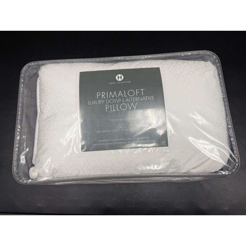Hotel Collection Primaloft Luxury Down Alternative Firm (1) Standard Pillow